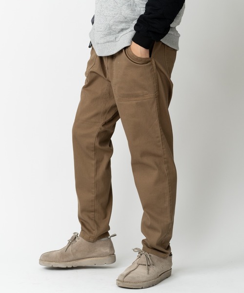 ジムマスター 10ozストレッチカツラギベーカーパンツ オリーブ XL gym master（ジムマスター） 10ozストレッチデニム カツラギベーカー