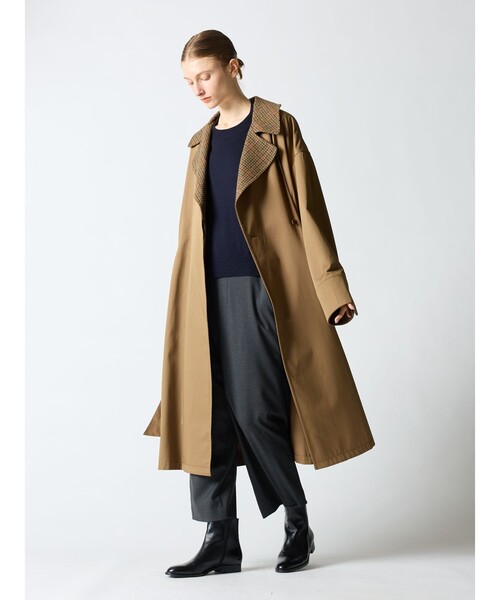 mizuiroind（ミズイロインド） コート アウター ワイドロングコート