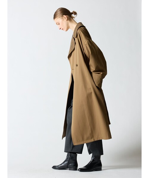 mizuiroind（ミズイロインド） コート アウター ワイドロングコート