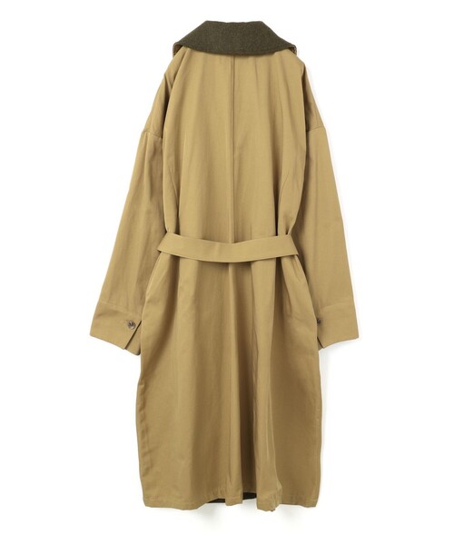 mizuiroind（ミズイロインド） コート アウター ワイドロングコート