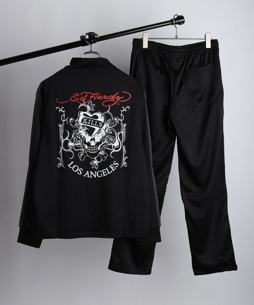 Ed Hardy（エド・ハーディー） ジャージ 長袖ジャージセットアップ