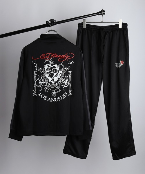 Ed Hardy（エド・ハーディー） ジャージ 長袖ジャージセットアップ