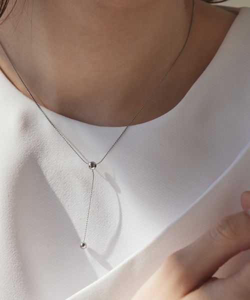 CENE（セネ） ネックレス 「CENE」セネ/ピンボールロングネックレス