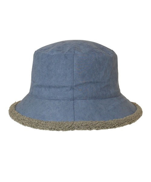 14+（イチヨンプラス） 帽子 ハット ボアスエードバケットハット