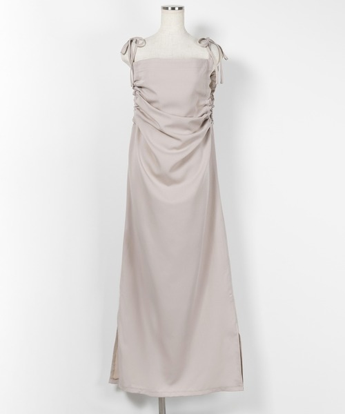 me+em select（ミームセレクト） ワンピース 「 3COLOR 」ショルダー