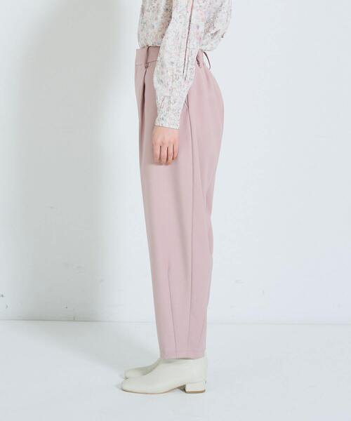 ADIEU TRISTESSE パンツ ダブルクロスワンタックテーパード