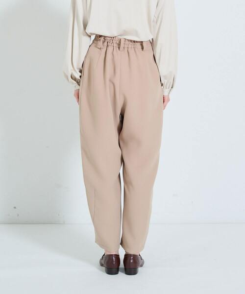 新品タグ付ADIEU TRISTESSE ダブルクロスワンタックテーパードパンツ ダブルクロスワンタックテーパードパンツ｜BIGI online store