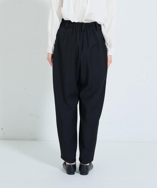 新品タグ付ADIEU TRISTESSE ダブルクロスワンタックテーパードパンツ ダブルクロスワンタックテーパードパンツ｜BIGI online store