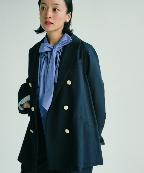 pual ce cin レディース ジャケット テーラードジャケット TRダブル