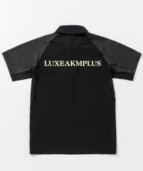 LUXE AKM PLUS ポロシャツ 半袖 LUXEAKMPLUS(リュクスエイケイ