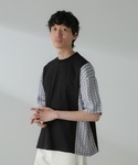 tシャツ 切り替えパターンTシャツ 半袖(セッ...の詳細画像2