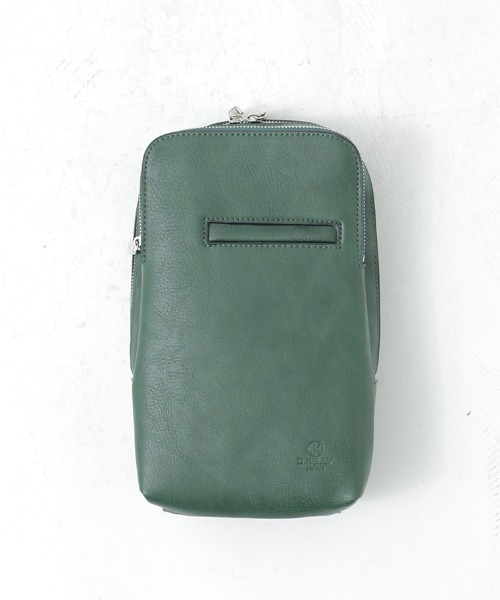 D.KELLY（ディーケリー） ウエストポーチ フェイクレザーオープン