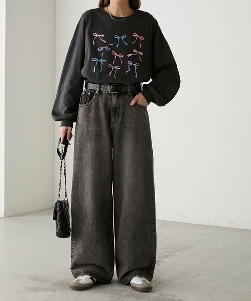 【シルエット◎】JOHNLAWRLENCESULLIVAN デニムパンツ JOHN LAWRENCE SULLIVAN（ジョンローレンスサリバン）の「WASHED