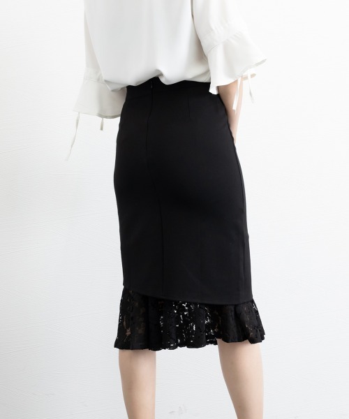D&G 黒タイトスカート レース 10015123.jpg