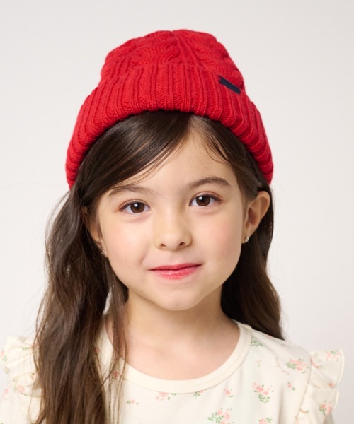 moujonjon（ムージョンジョン） ニット帽 ニットキャップ アラン編み