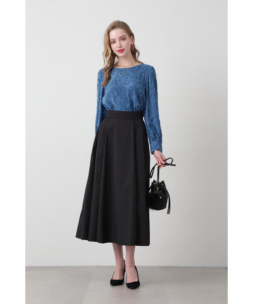 ピンキーアンドダイアン カットジャガードリボンブラウス PINKY&DIANNE（ピンキー アンド ダイアン） ブラウス シャツ カット