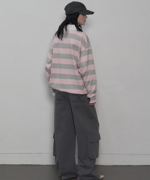 SETUPEXE ポロシャツ ポロ 「SETUP‐EXE」33 STAR STRIPE POLO