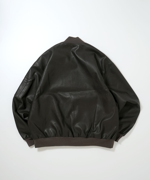Starting Over ma1 ma-1 Vintage-like synthetic leather MA-1
