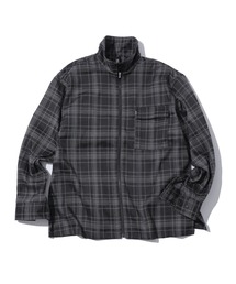 SILAS（サイラス） シャツ FULL ZIP PLAID SHIRT メンズ レディース