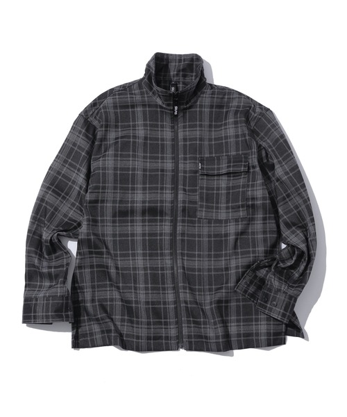 トップス butcher products PLAID SHIRT SILAS（サイラス） シャツ FULL ZIP PLAID SHIRT メンズ レディース