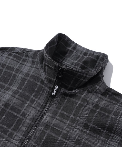 SILAS（サイラス） シャツ FULL ZIP PLAID SHIRT メンズ レディース