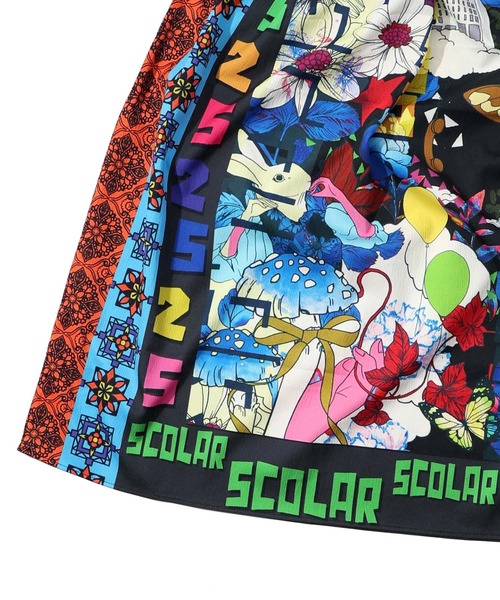 LOVE MOSCHINOコミック柄スカート 40｜ファッション