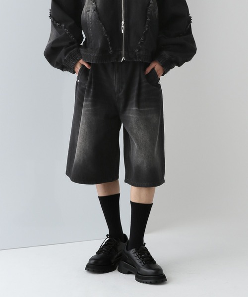 HARE(H-)のエバーリジッドデニムセットアップ HARE デニムジャケット gジャン 「UNDERGROUND MODE SET UP対応