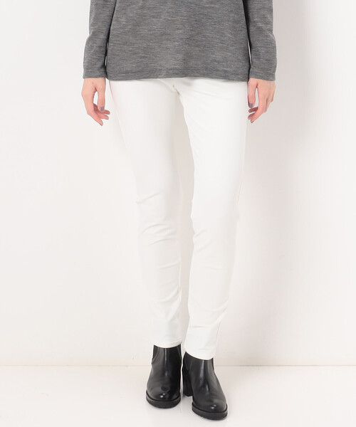 COMME CA（コムサ） パンツ メリルハイテンション裏起毛 スキニー