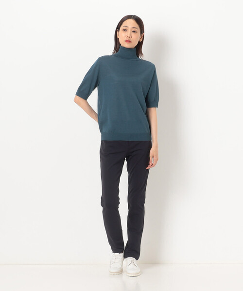 COMME CA（コムサ） パンツ メリルハイテンション裏起毛 スキニー