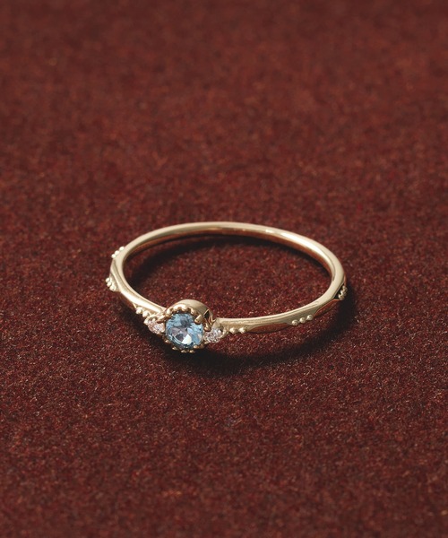 指輪 K10 ダイヤモンド リング レディース メンズ Jewel closet by