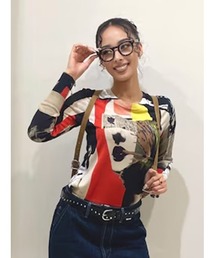 ななくるちゃんです☆Desigualセーター XXLサイズ Desigual（デシグアル） セーター ニット マルチカラーニットセーター