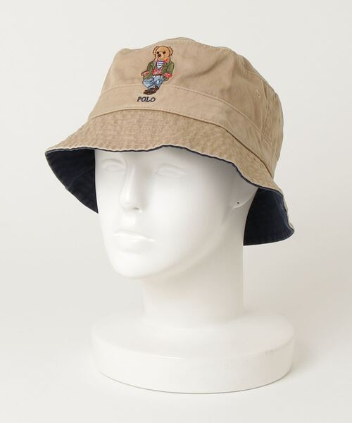 POLO RALPH LAUREN 帽子 ハット Polo ベア ツイル バケット