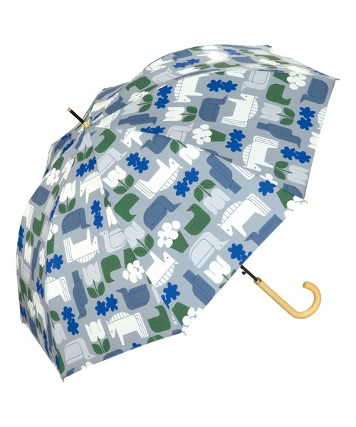 Wpc. 傘 フォーゲルヴェンネ 雨傘 長傘 晴雨兼用 レディース
