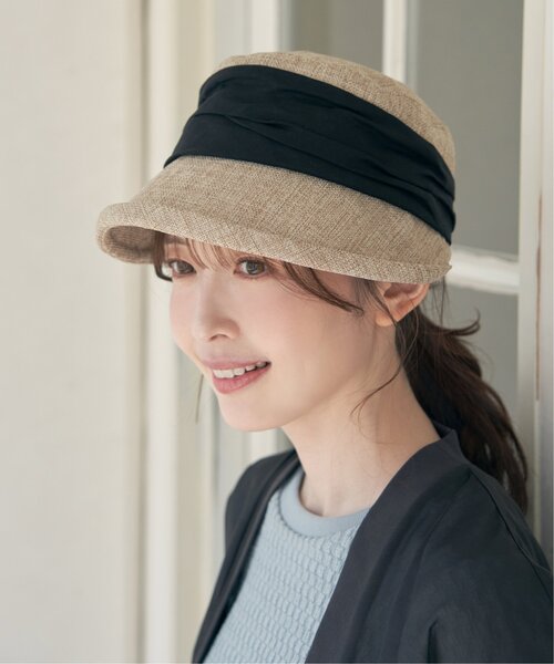 ikka（イッカ） 帽子 キャスケット バイザーキャスケット25 レディース