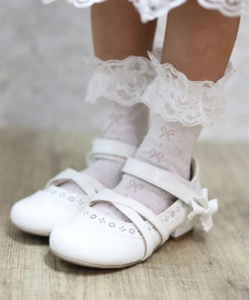 axes femme（アクシーズ ファム） バレエシューズ クロスストラップ