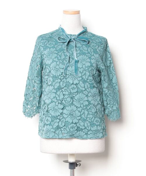 「JILL STUART」 7分袖ブラウス SMALL グリーン レディース