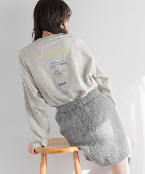 LOWRYS FARM（ローリーズファーム） tシャツ カコウプリント