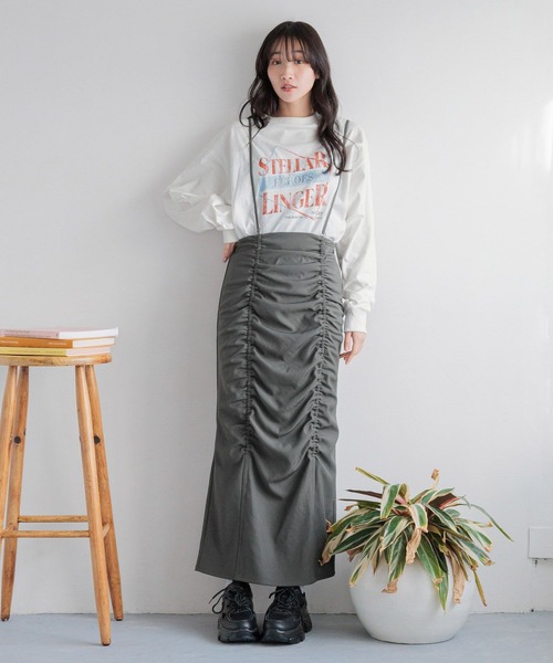 LOWRYS FARM tシャツ カコウプリントTLS291616 レディース