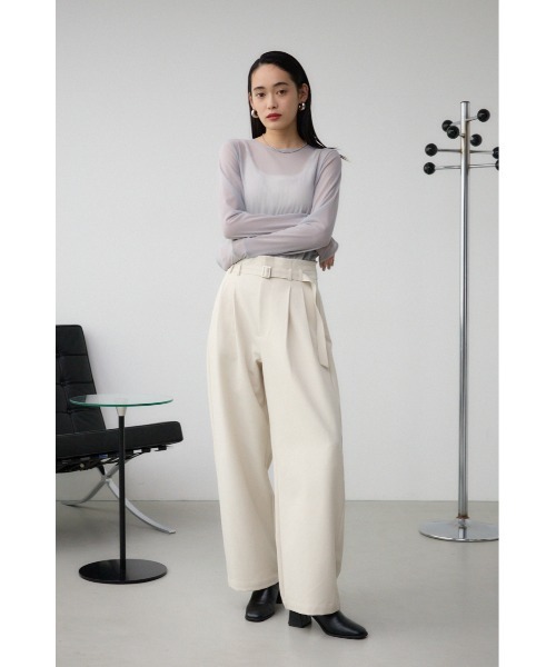 AZUL BY MOUSSY（アズールバイマウジー） ワイドパンツ スラックス