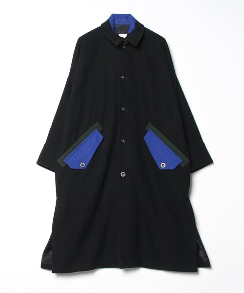 UN3D.（アンスリード） ステンカラーコート 36 ブラック レディース