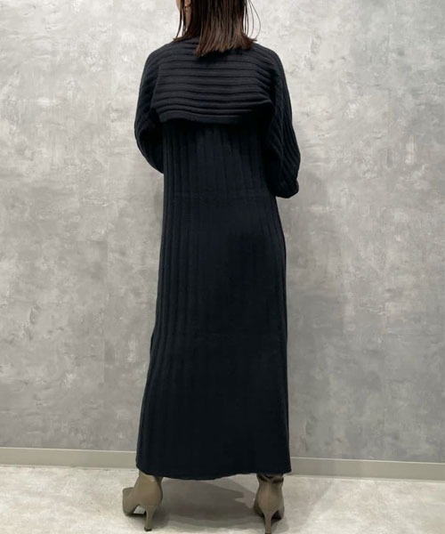 Mila Owen（ミラオーウェン） ニットワンピース 0 グレー レディース