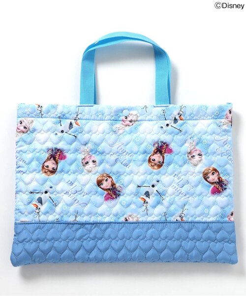 ゆきんこ様✨お取置中　レッスンバッグ／チェリーミルク7 Disney（ディズニー） 「アナと雪の女王」キルトレッスンバッグ