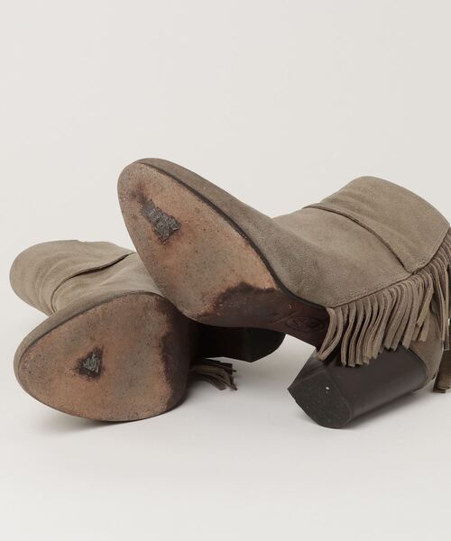 「ASH」 ショートブーツ 38 ブラウン レディース_画像3