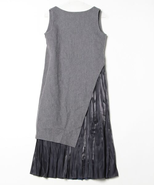 「ELENDEEK」 ドッキングワンピース 1 グレー レディース_画像2