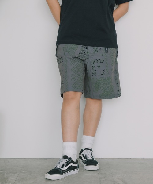 WILD THINGS/ワイルドシングス PRINT DENALI SHORTS ショーツ