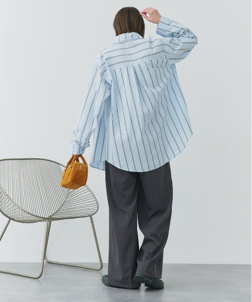 ad thie（アドティエ） ブラウス シャツ ロールアップ マルチ