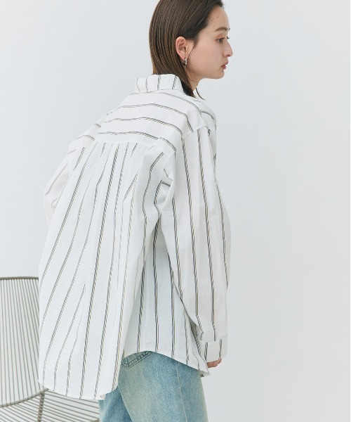 ad thie（アドティエ） ブラウス シャツ ロールアップ マルチ