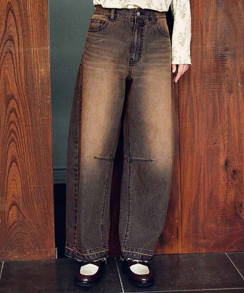 MEDE19F（メデジュウキュウ） ジーンズ デニム デニムパンツ 履きこん