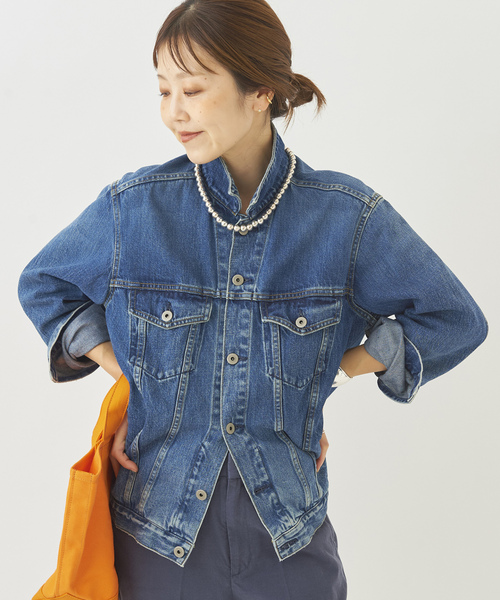 専用 Plage デニムジャケット ネイビー 36 plage 「Plage」 デニムジャケット 36 ネイビー レディース