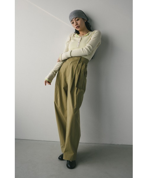 STYLEMIXER（スタイルミキサー） パンツ シャツベルトパンツ